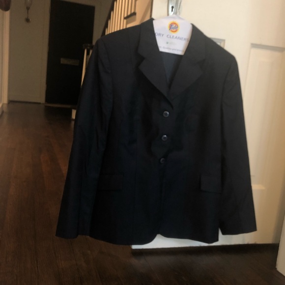 Grand Prix Navy equestrian show coat - Picture 2 of 10